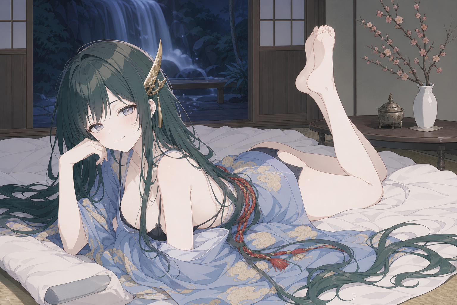 Cel shading, solid flat colo...