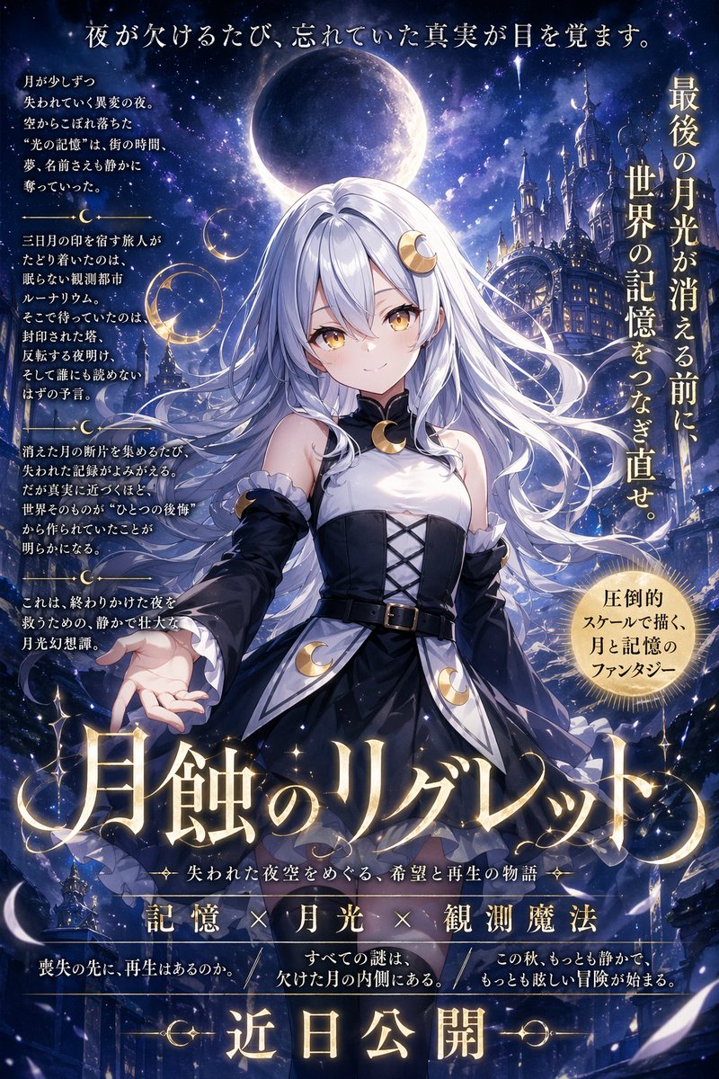 星空奇幻动漫电影海报