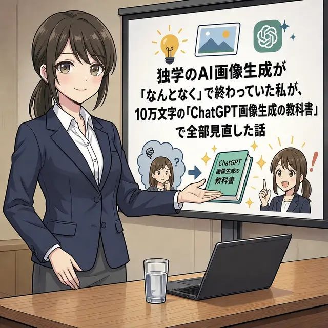 インフォグラフィック／教育ビジュアル - アニメAIコースプレゼンテーションサムネイル