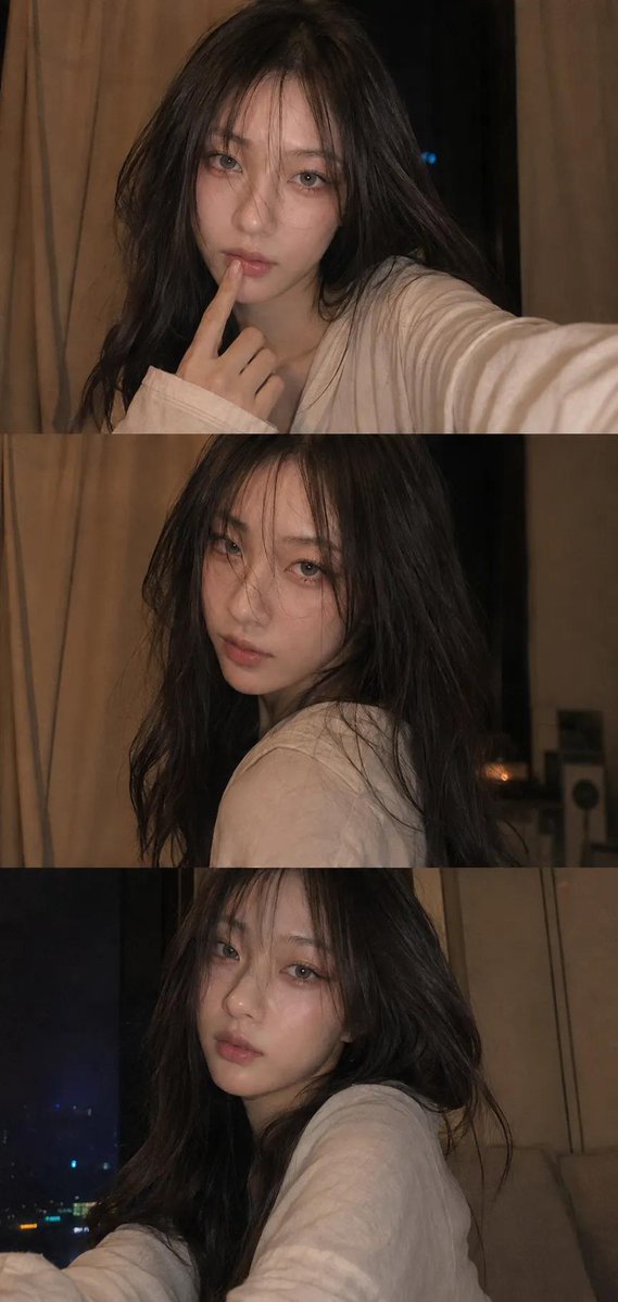 ソーシャルメディア投稿 - カジュアルな自撮り写真コラージュ